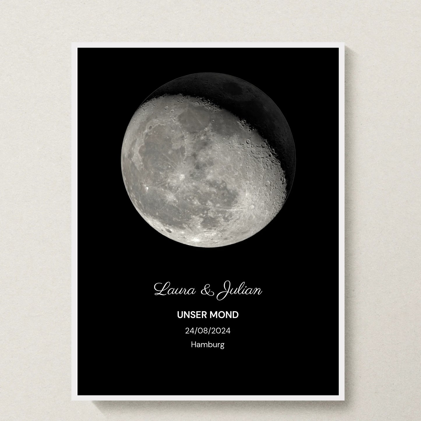 Poster 30x40 weißer Rahmen
