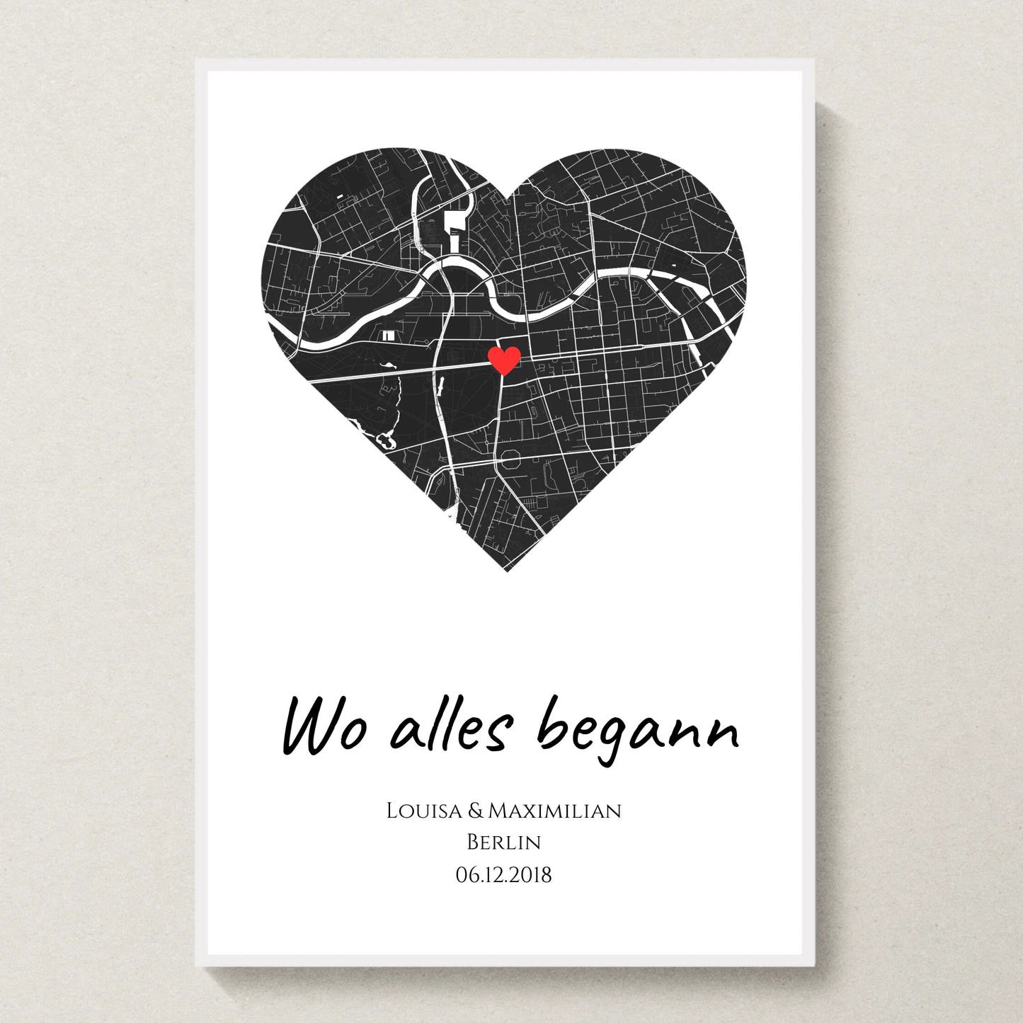Poster 20x30 Weißer Rahmen