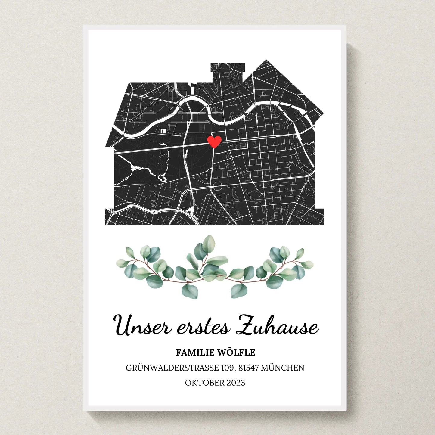 Poster 20x30 Weißer Rahmen