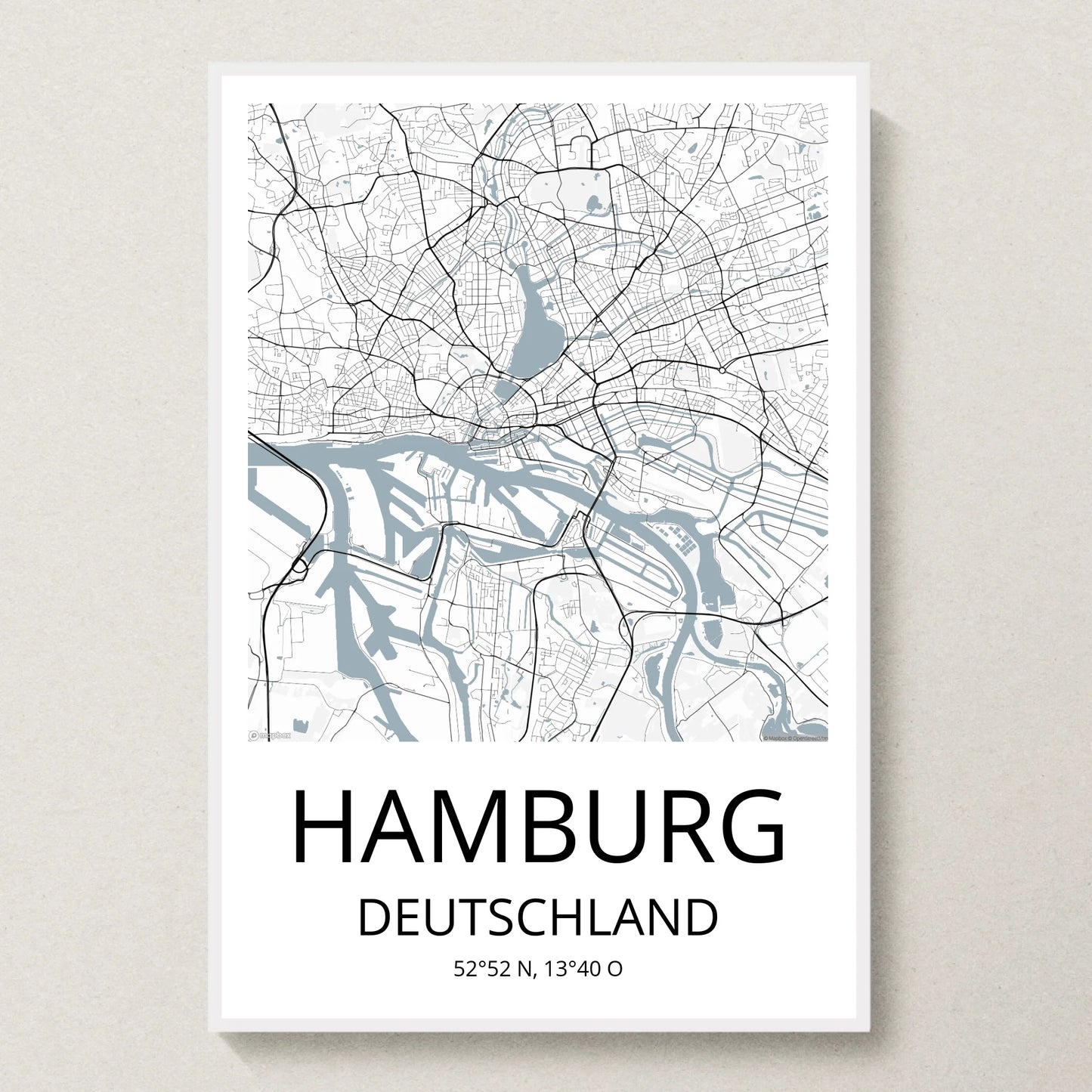 Poster 20x30 Weißer Rahmen