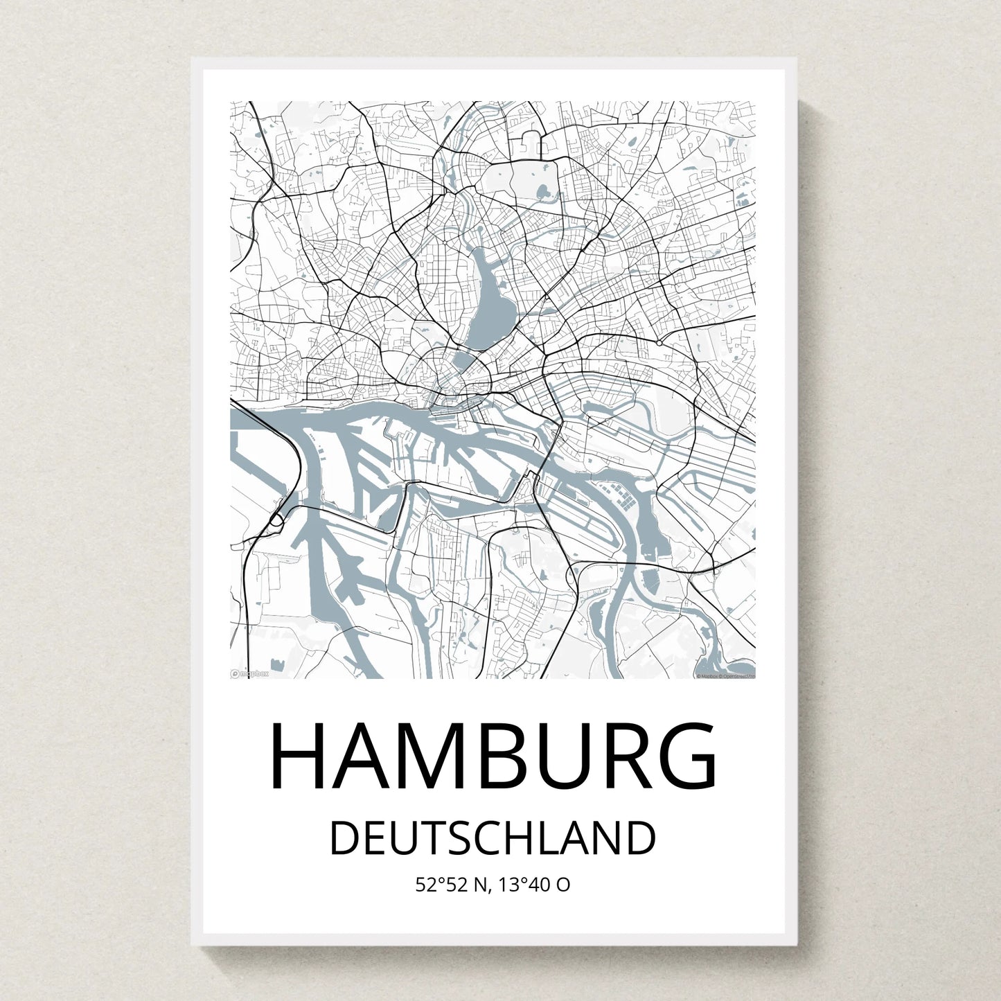 Poster 20x30 Weißer Rahmen