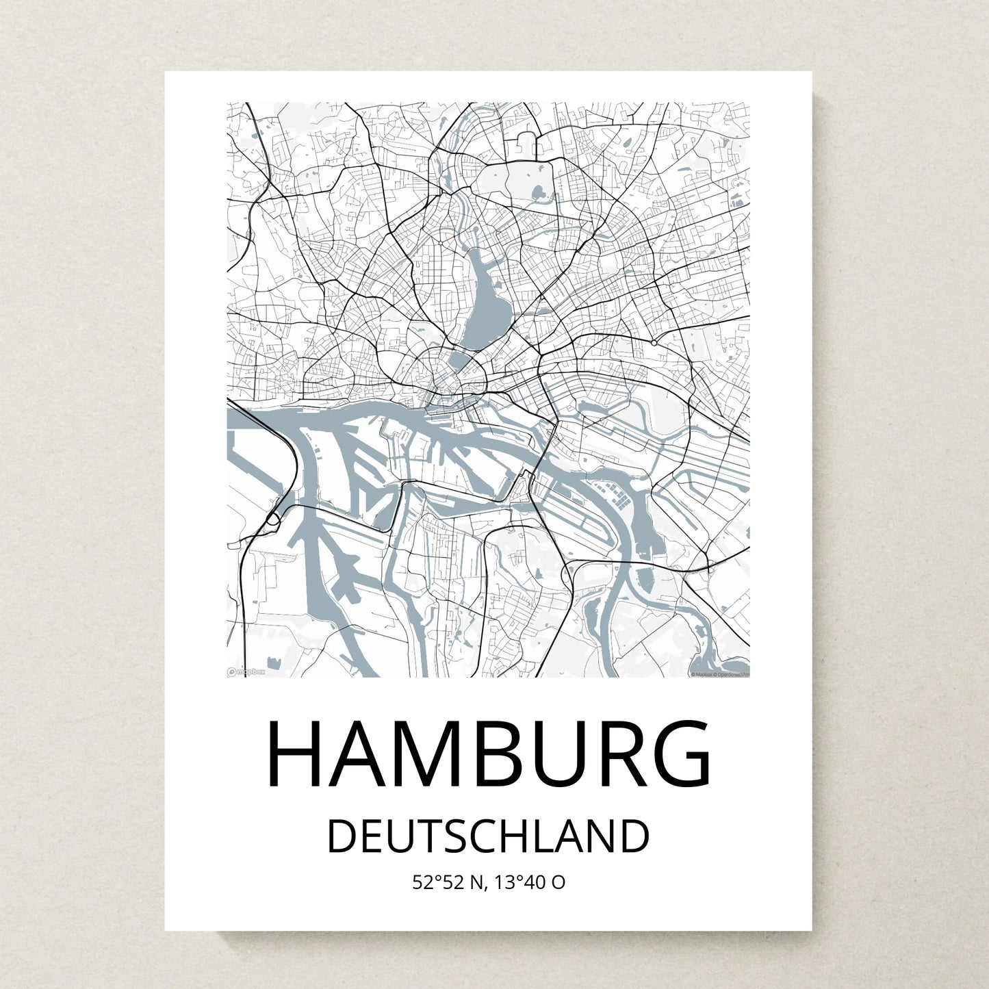 Poster 30x40 beiger Hintergrund