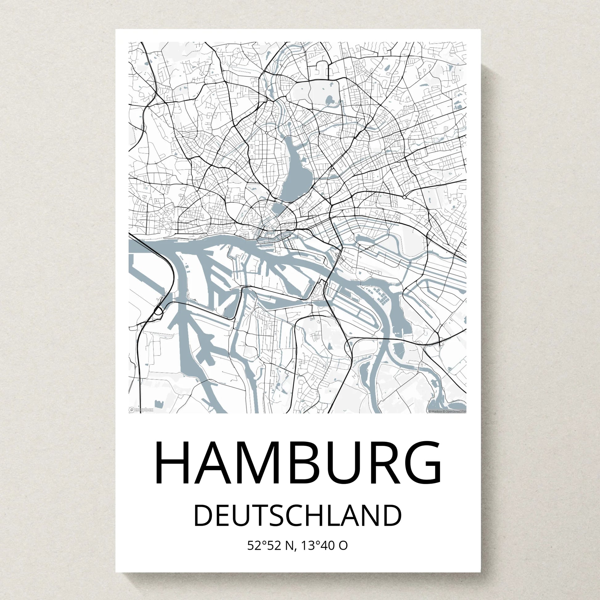 Poster 20x30 beiger Hintergrund