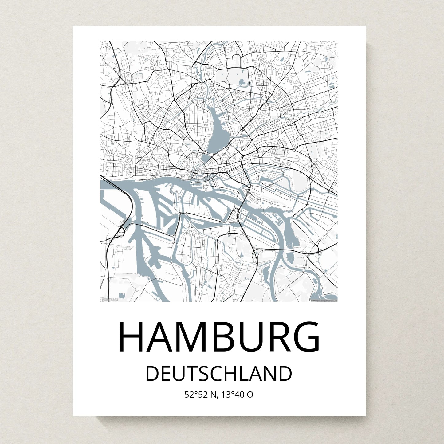 Poster 30x40 beiger Hintergrund