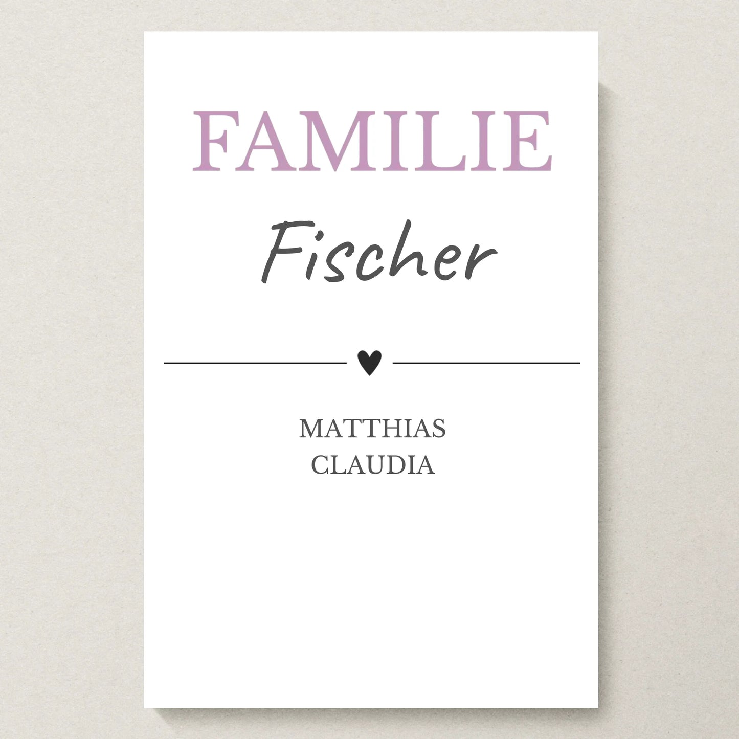 Poster 20x30 beiger Hintergrund