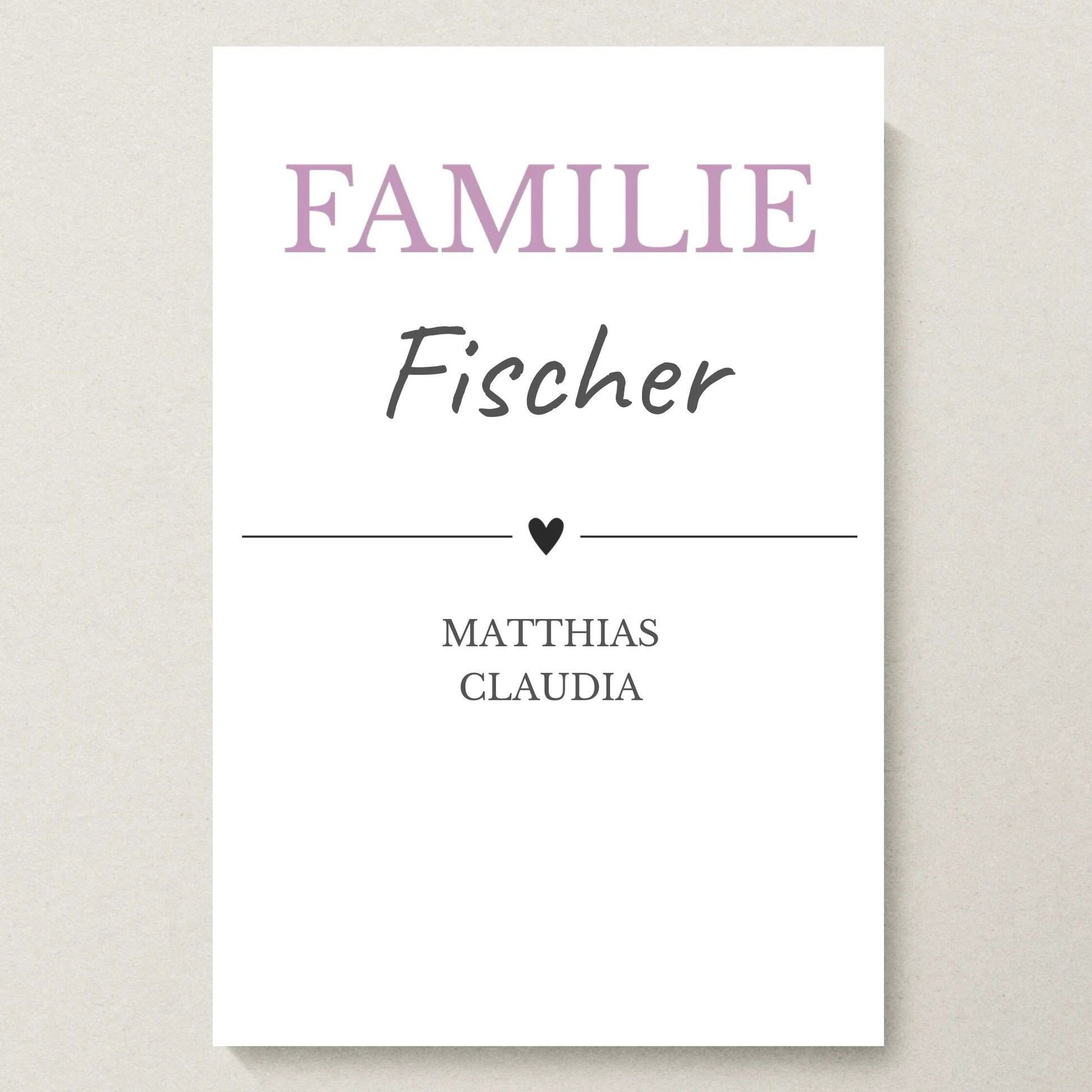 Poster 20x30 beiger Hintergrund
