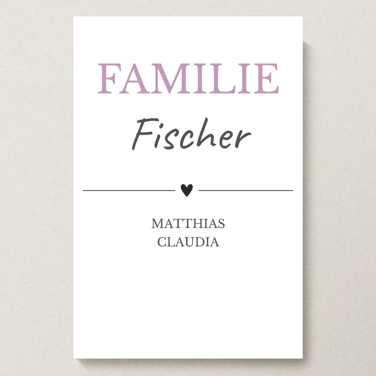 Poster 20x30 beiger Hintergrund