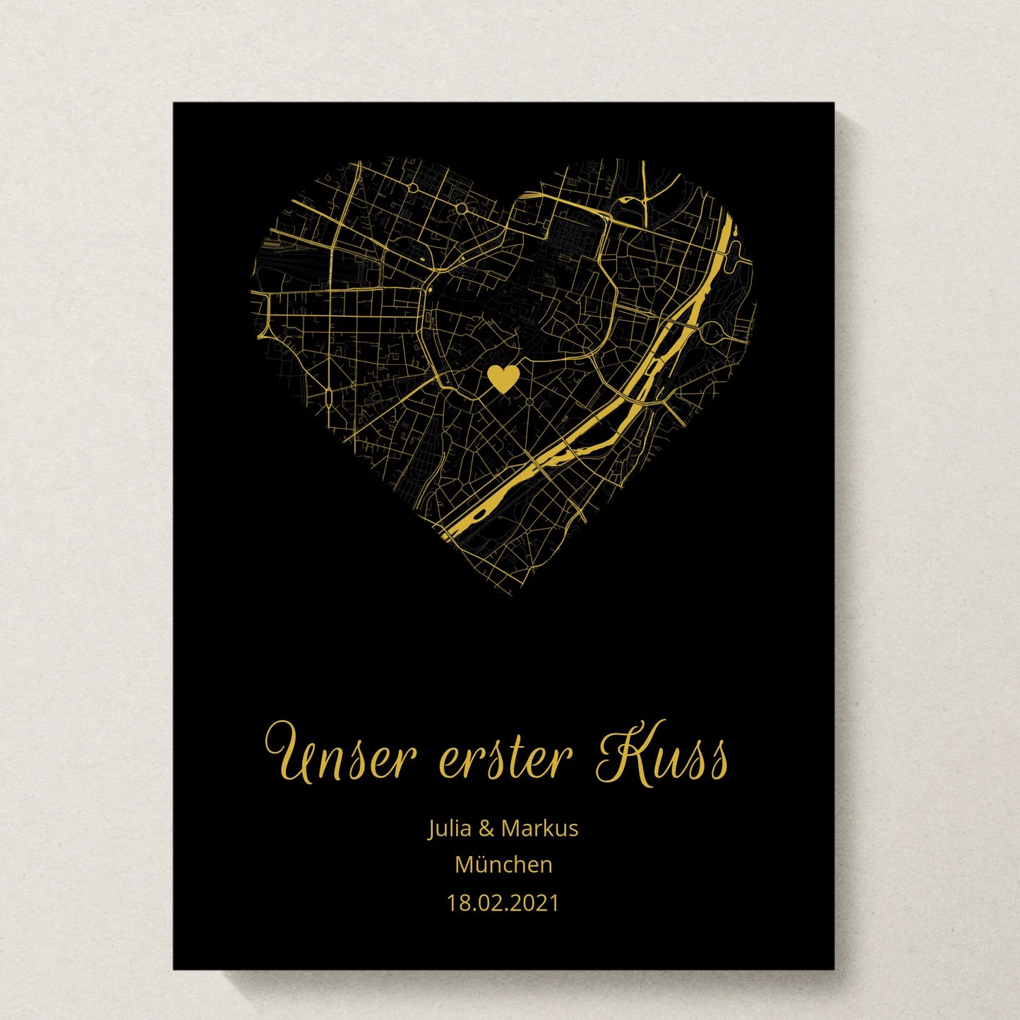 Poster 30x40 schwarzer Rahmen