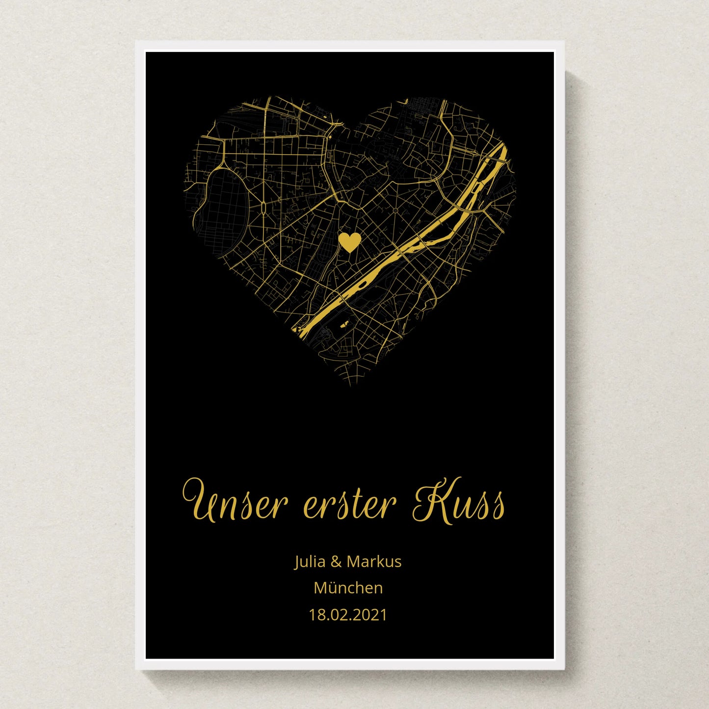 Poster 20x30 Weißer Rahmen