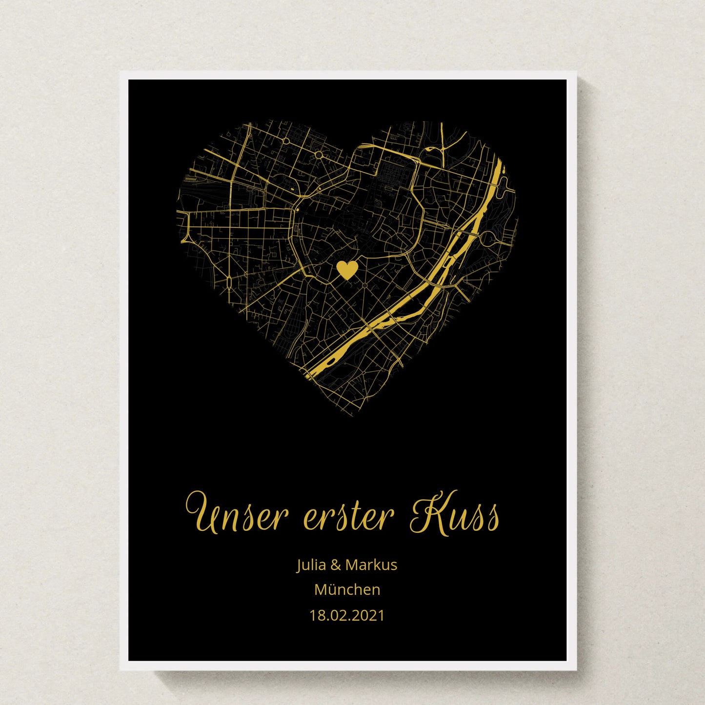 Poster 30x40 weißer Rahmen