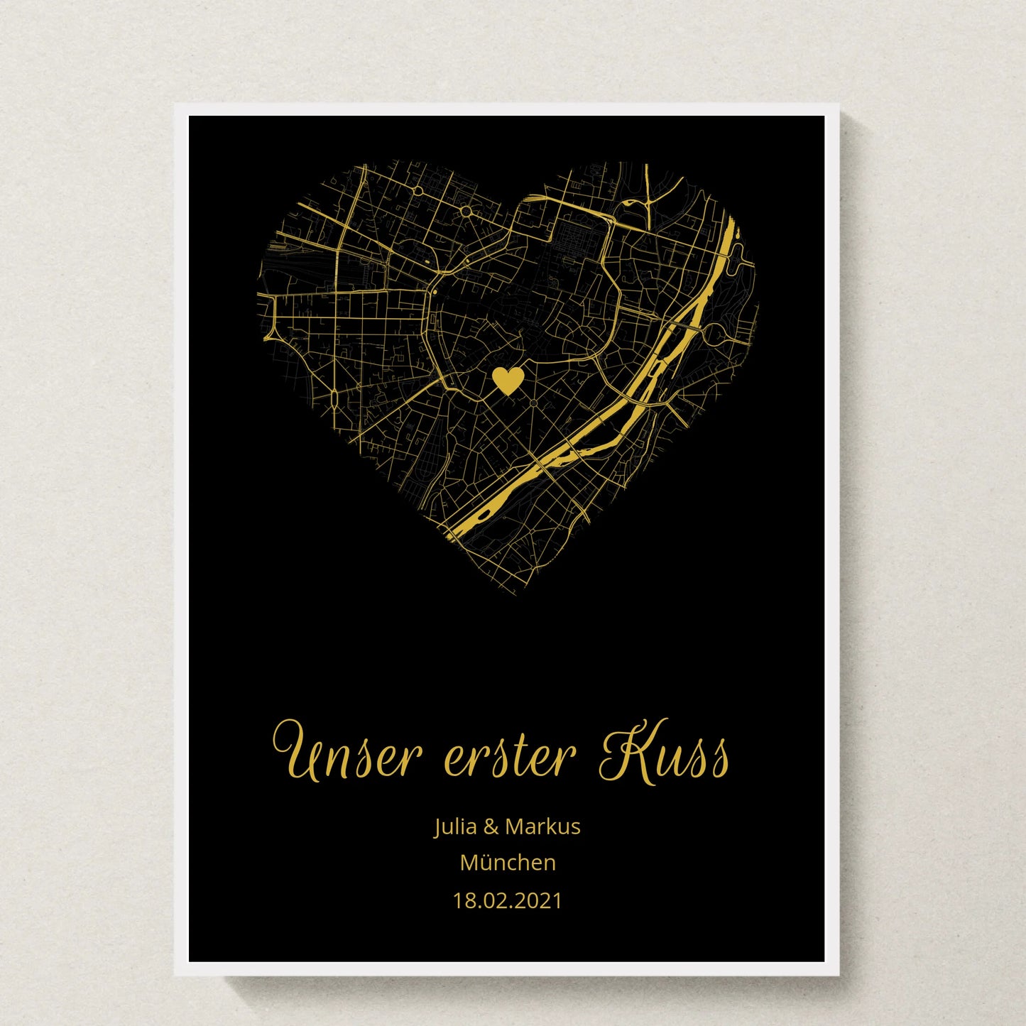 Poster 30x40 weißer Rahmen