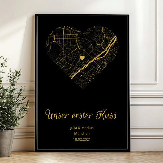 Mockup Poster Wand Pflanze