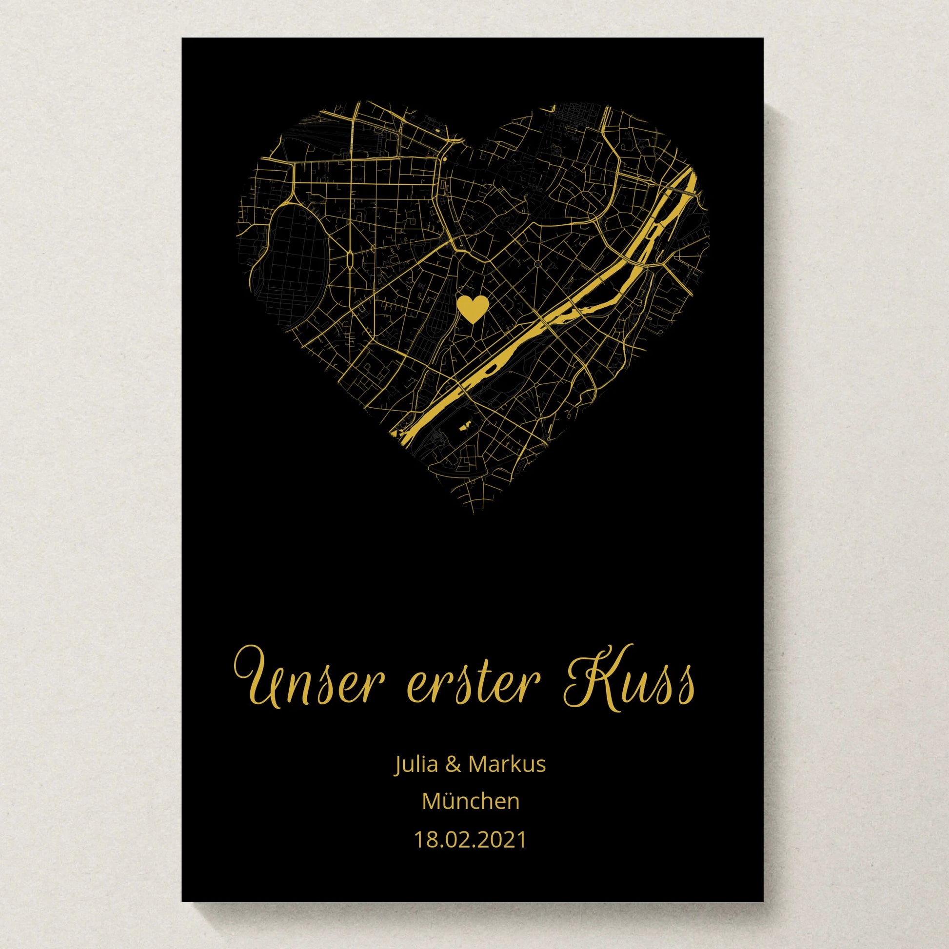 Poster 20x30 beiger Hintergrund
