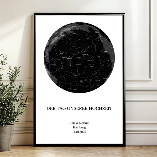 Mockup Poster Wand Pflanze