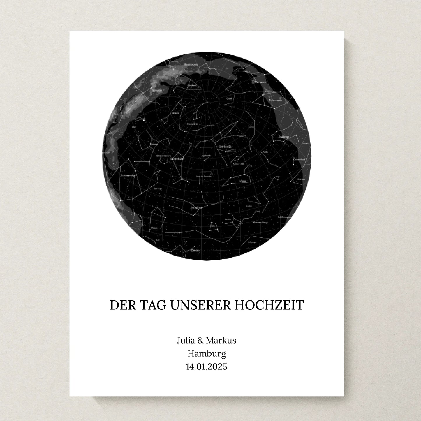 Poster 30x40 beiger Hintergrund
