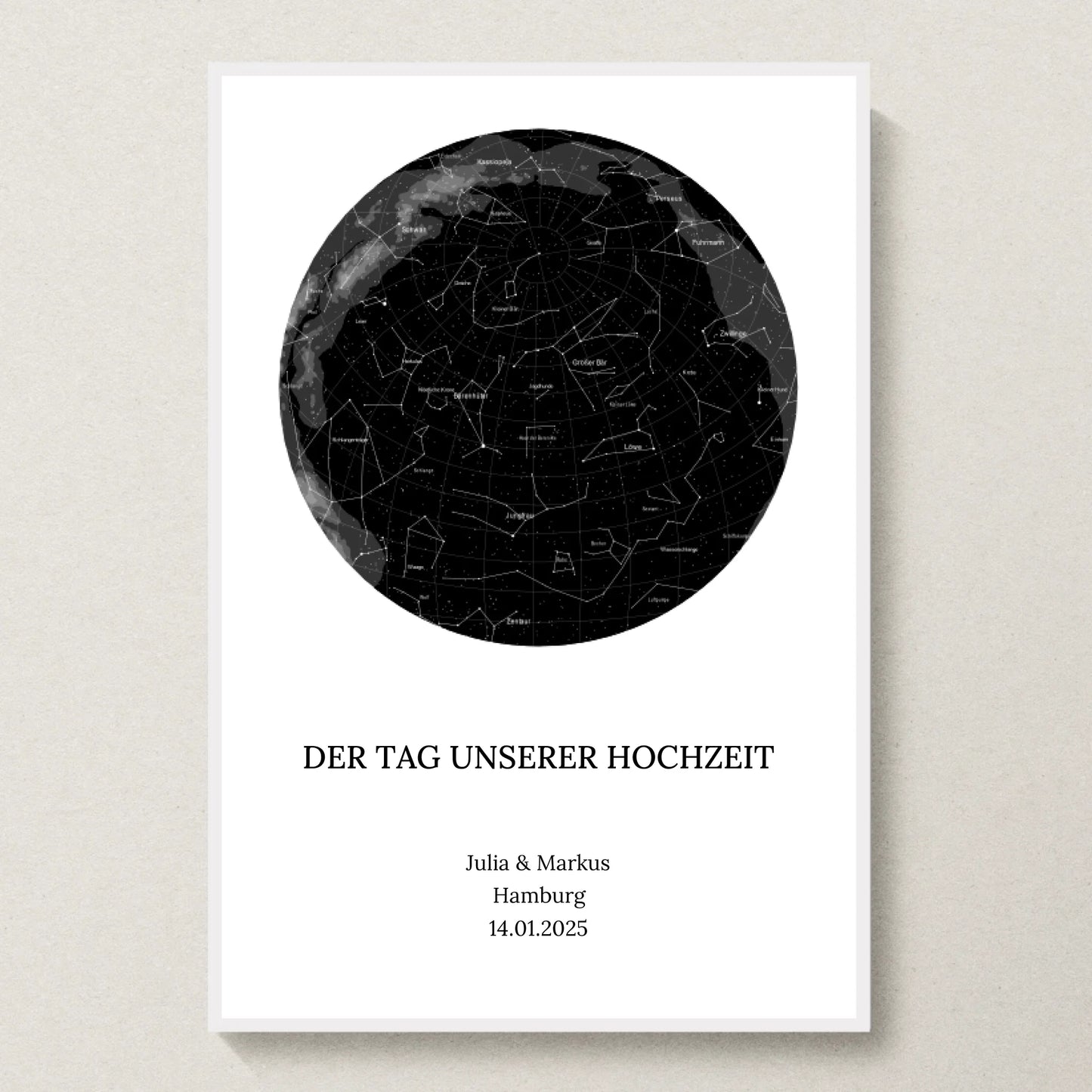 Poster 20x30 Weißer Rahmen