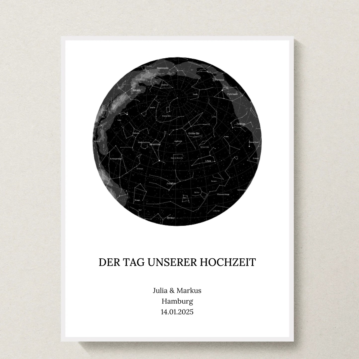 Poster 30x40 weißer Rahmen