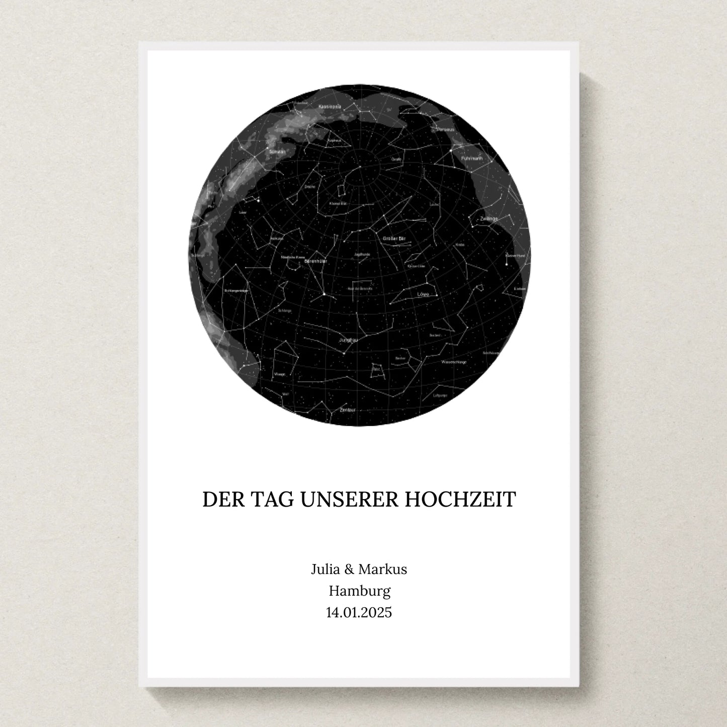 Poster 20x30 Weißer Rahmen