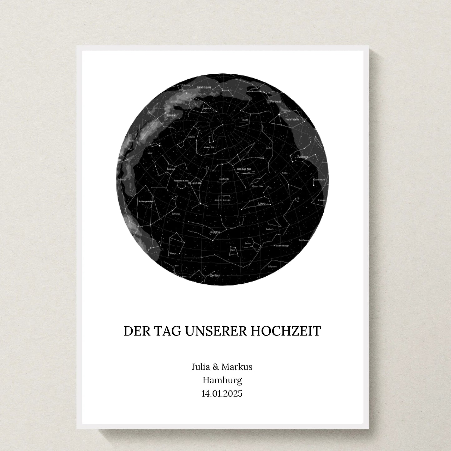 Poster 30x40 weißer Rahmen