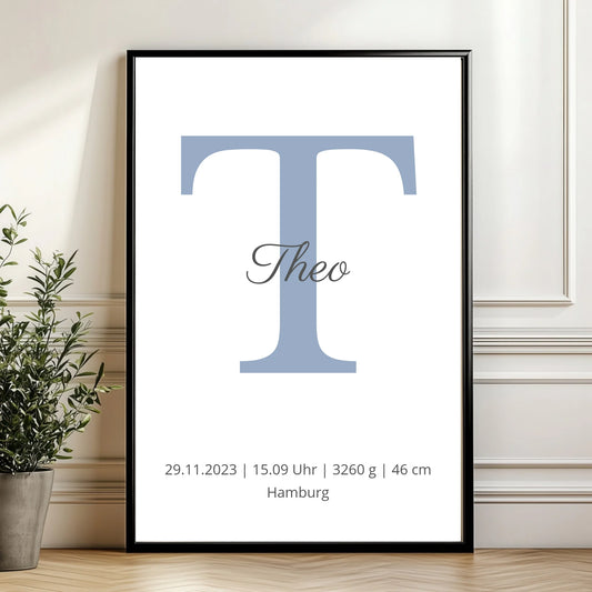 Mockup Poster Wand Pflanze