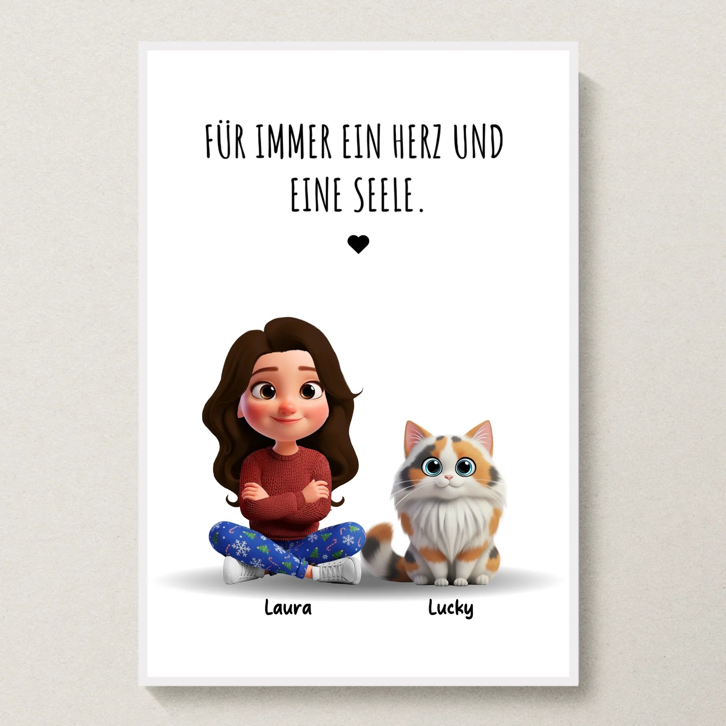 Poster 20x30 Weißer Rahmen