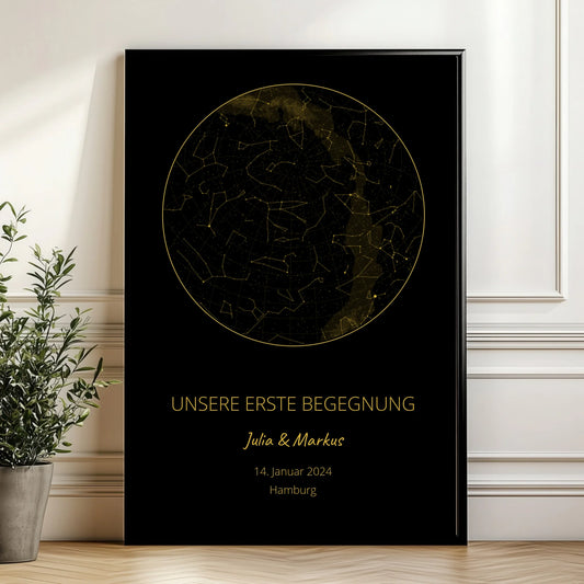 Mockup Poster Wand Pflanze