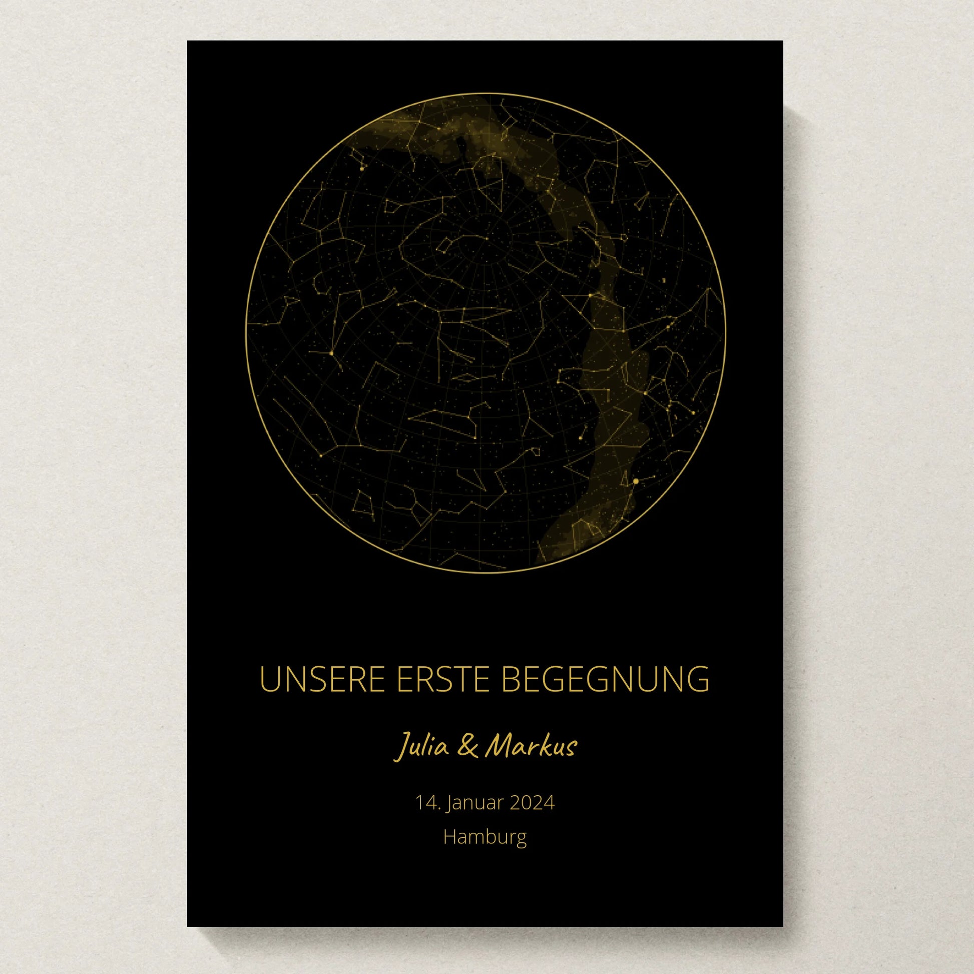 Poster 20x30 beiger Hintergrund