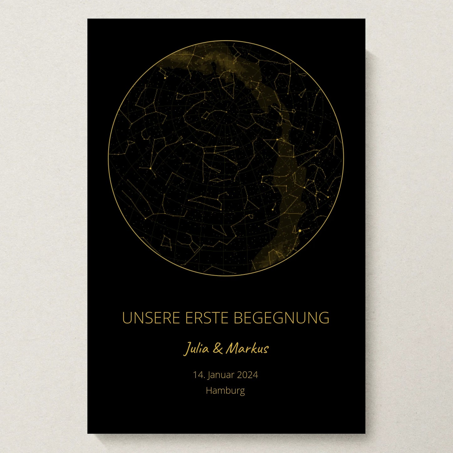 Poster 20x30 beiger Hintergrund