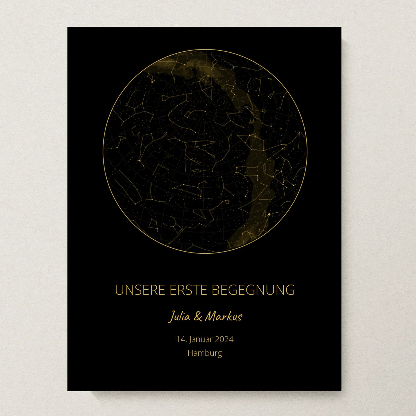 Poster 30x40 beiger Hintergrund