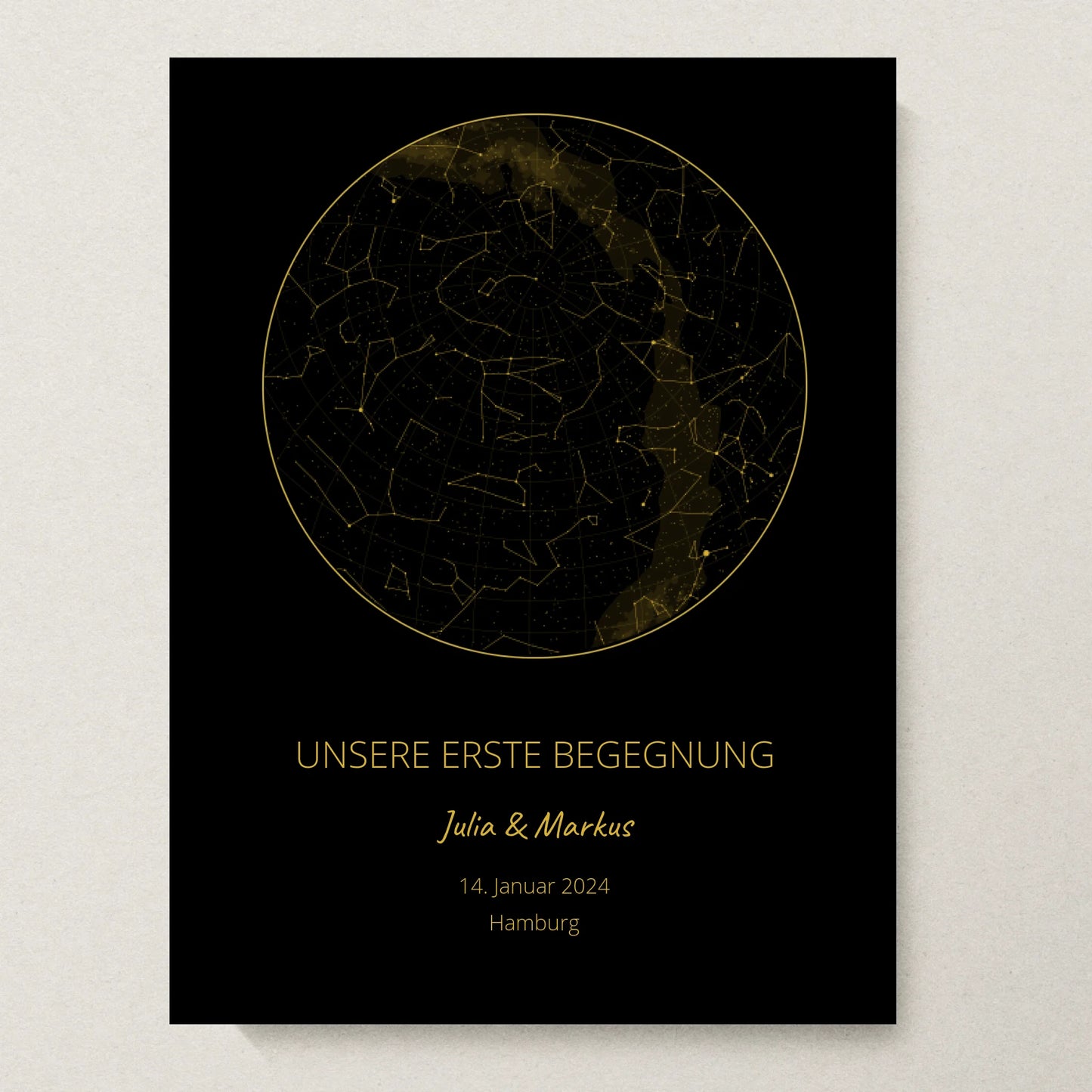Poster 30x40 beiger Hintergrund