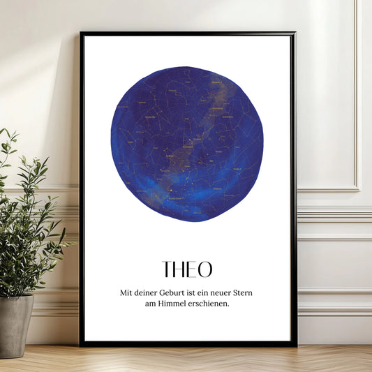 Mockup Poster Wand Pflanze