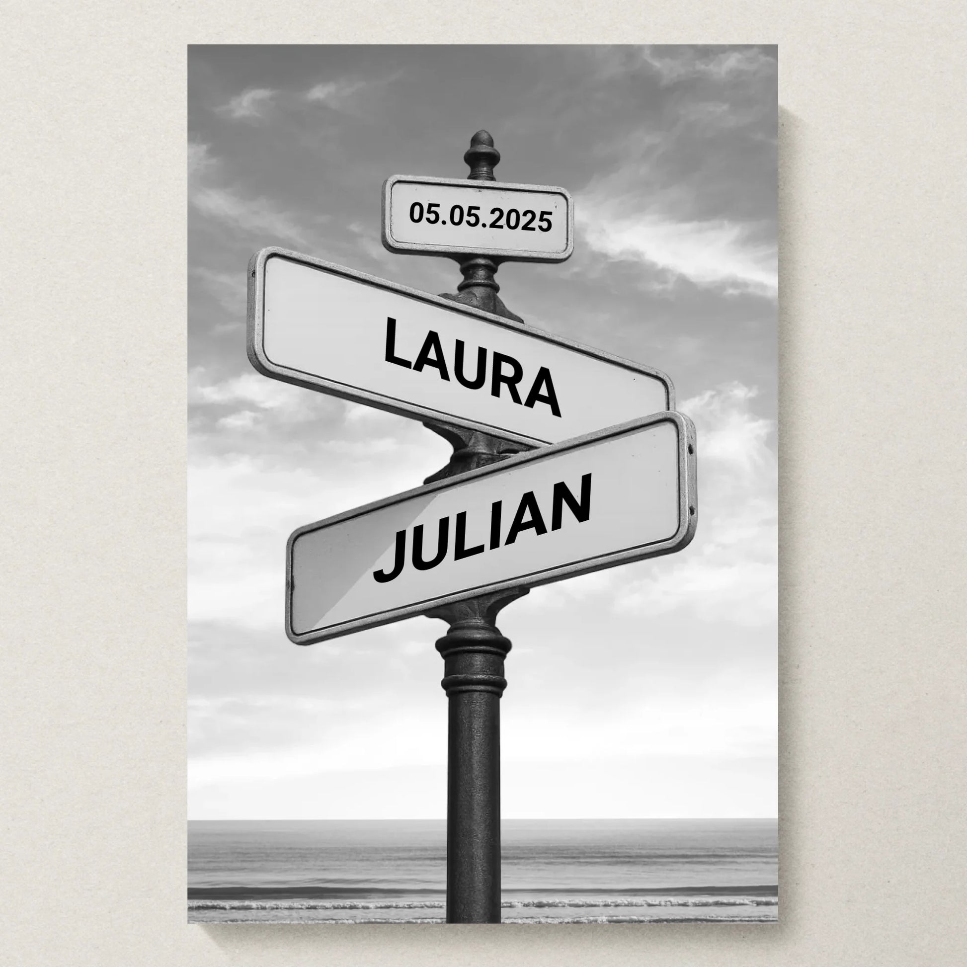 Poster 20x30 beiger Hintergrund