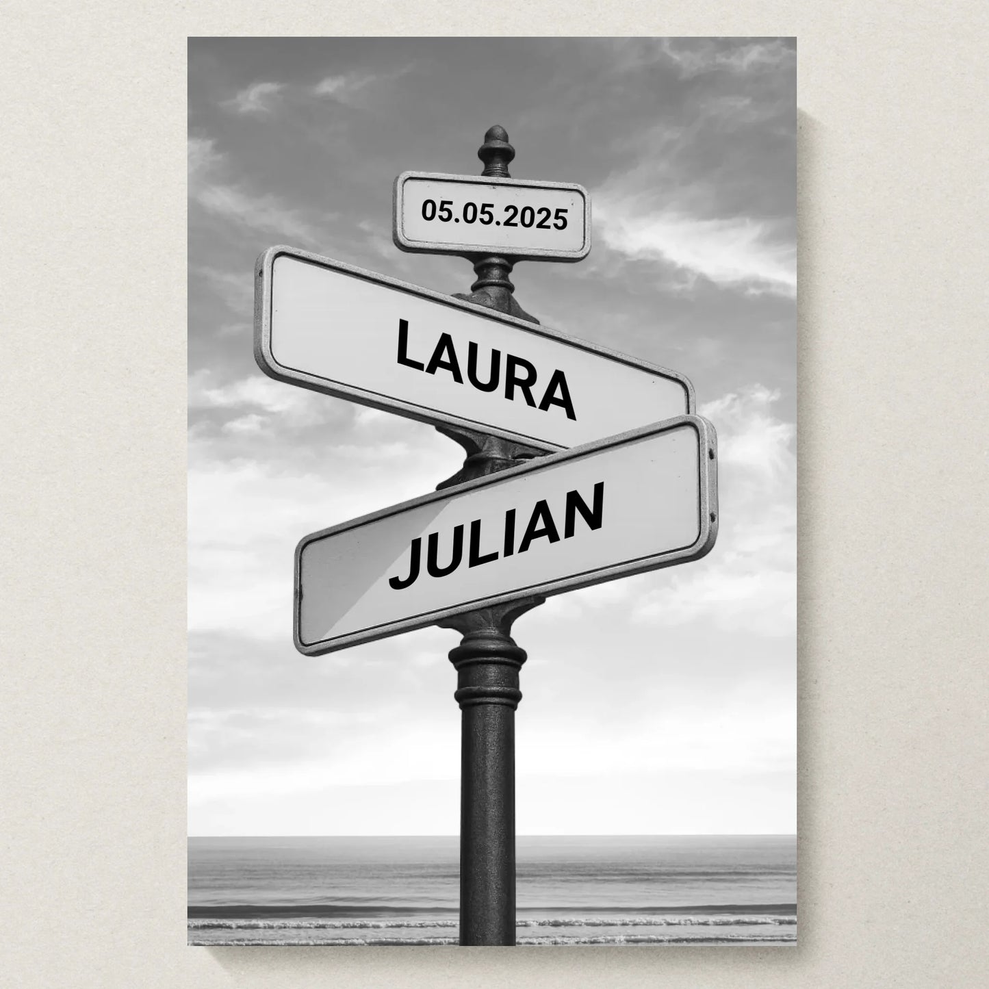 Poster 20x30 beiger Hintergrund