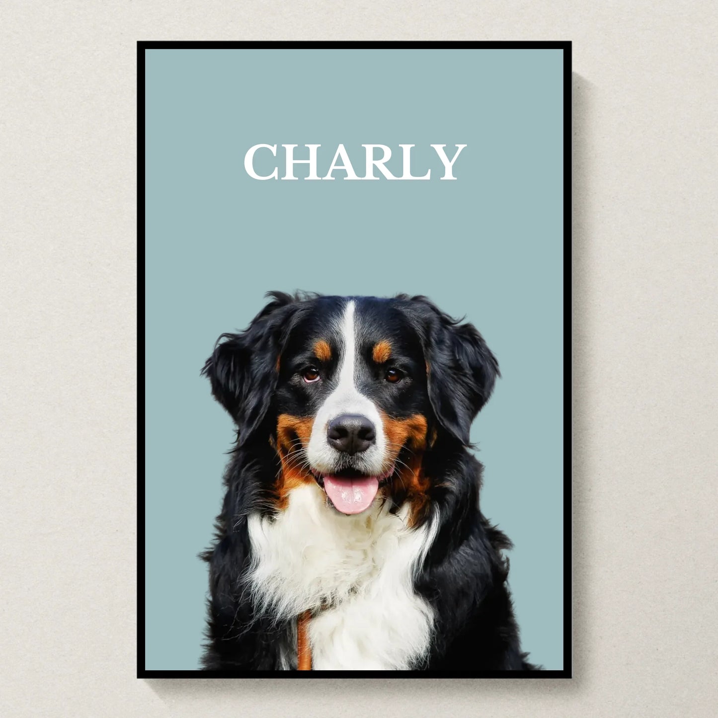 Poster 20x30 Schwarzer Rahmen