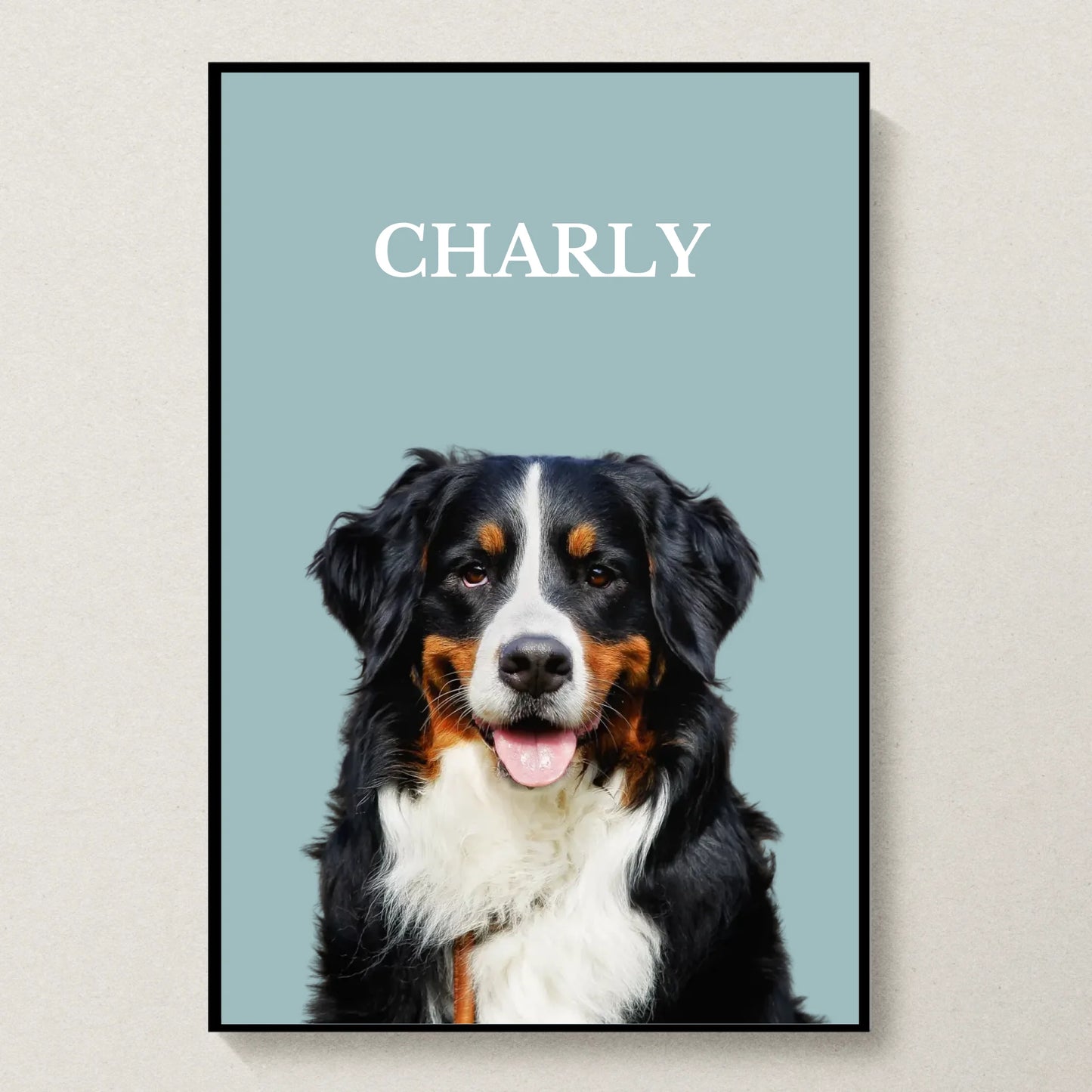 Poster 20x30 Schwarzer Rahmen