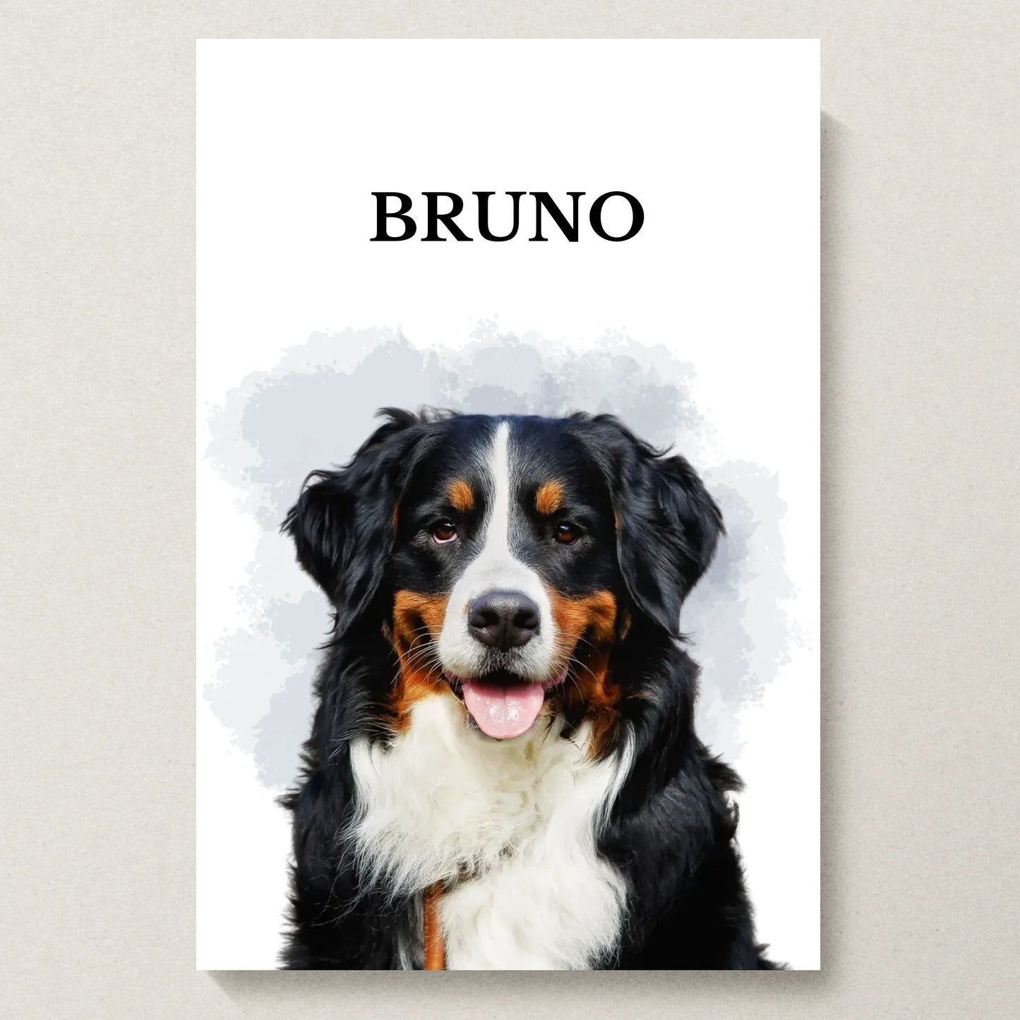 Poster 20x30 beiger Hintergrund