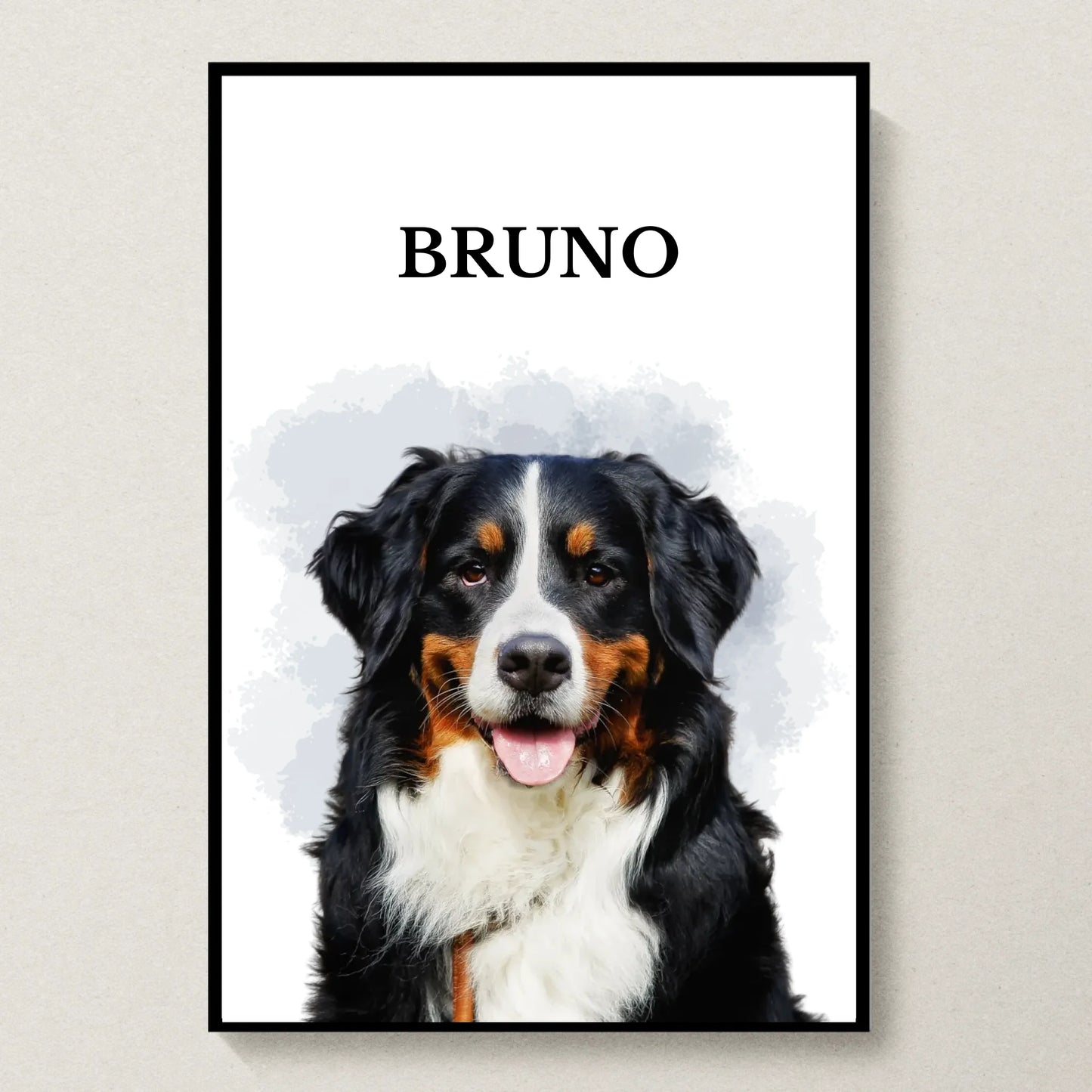 Poster 20x30 Schwarzer Rahmen