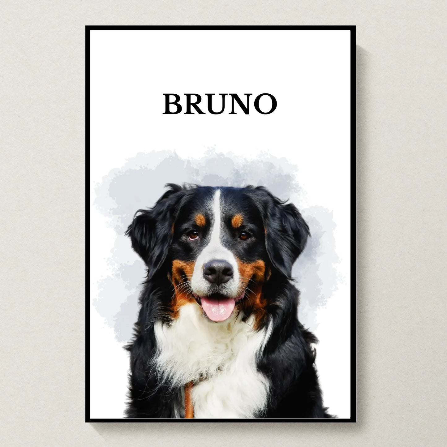 Poster 20x30 Schwarzer Rahmen