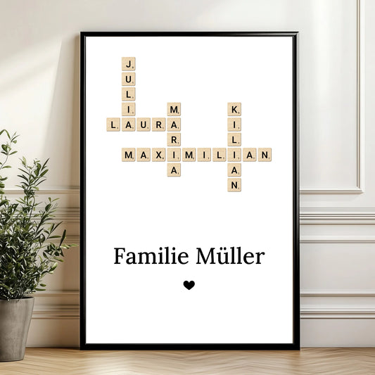 Mockup Poster Wand Pflanze