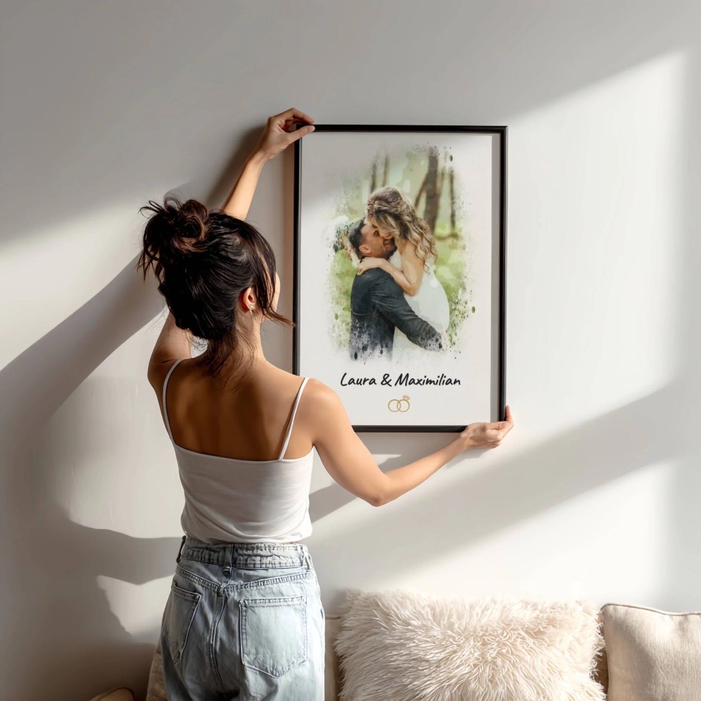 Hochzeit Aquarell