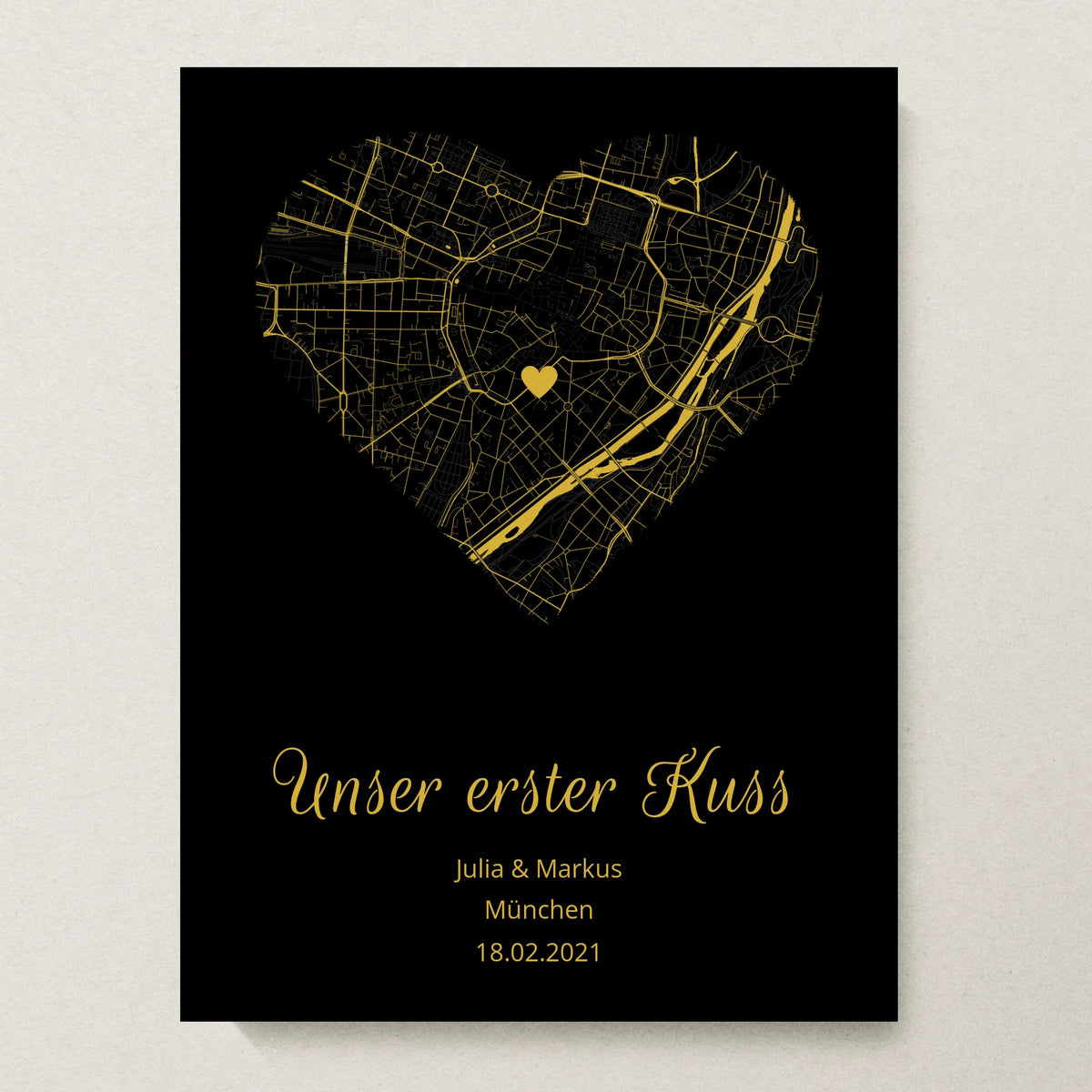 Poster 30x40 beiger Hintergrund