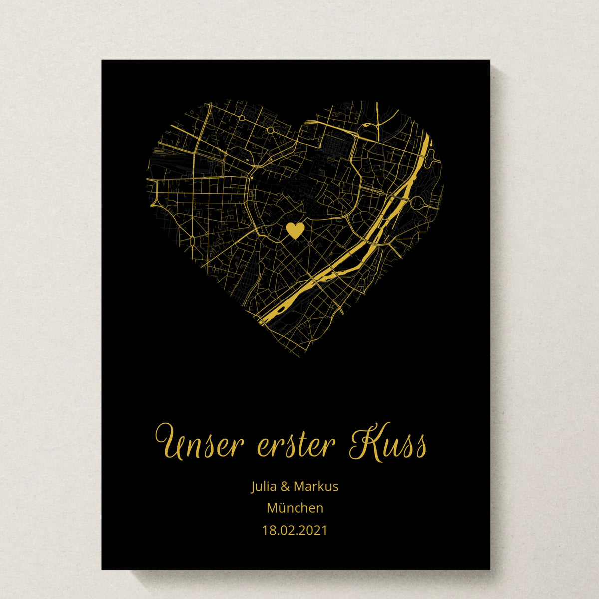 Poster 30x40 schwarzer Rahmen