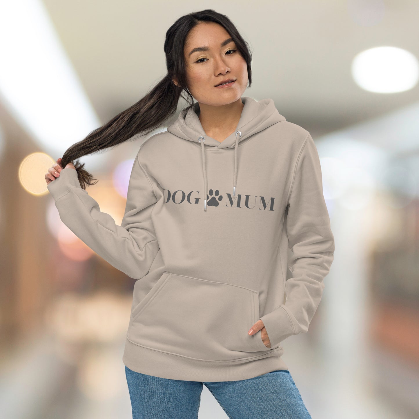 Hoodie "Dog Mum" (Bio-Baumwolle)