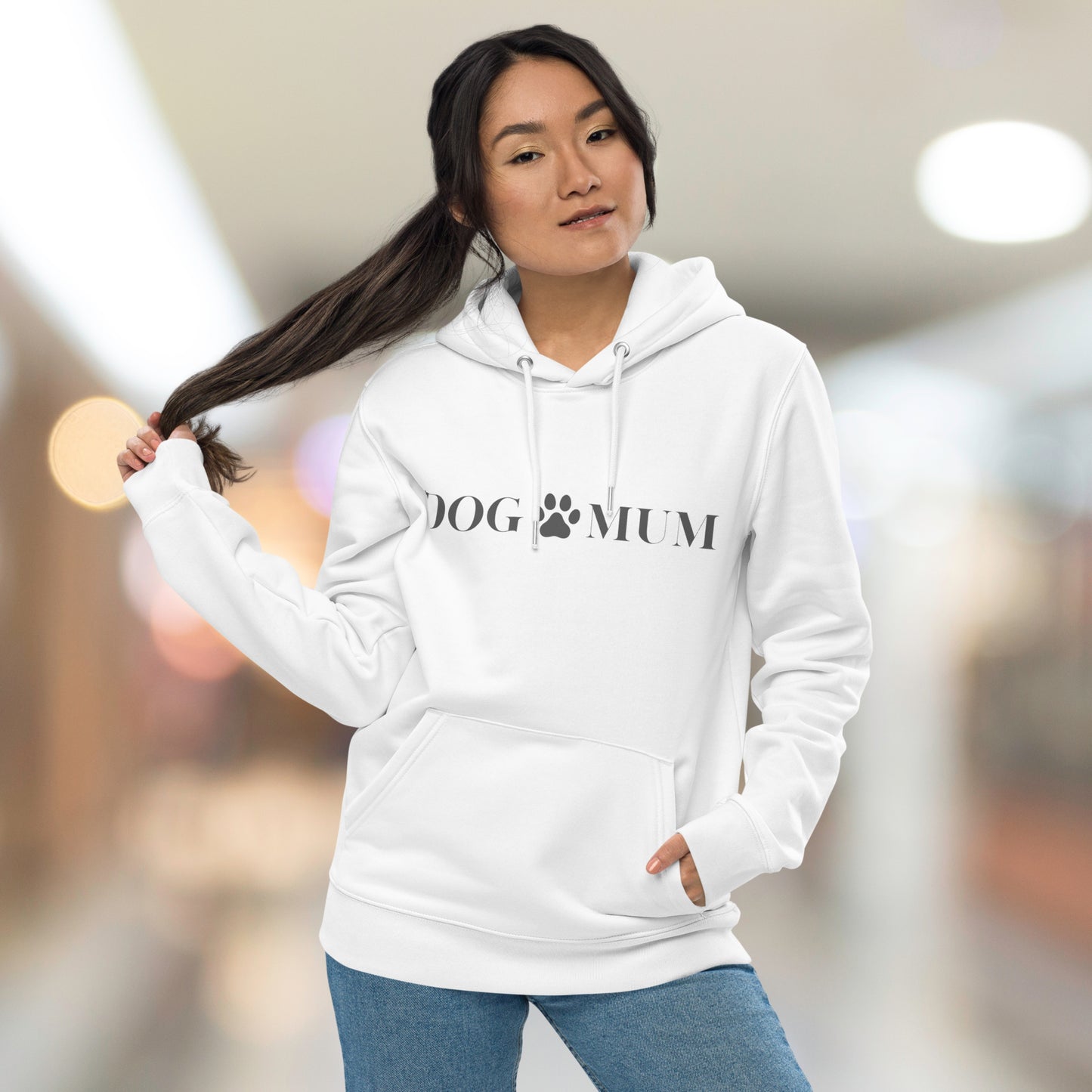 Hoodie "Dog Mum" (Bio-Baumwolle)