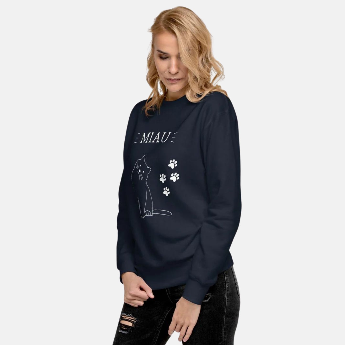 Sweatshirt "Miau"