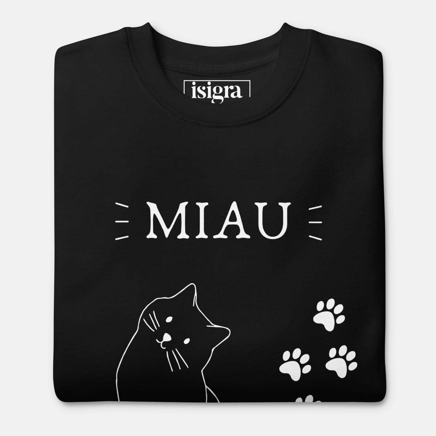 Sweatshirt "Miau"