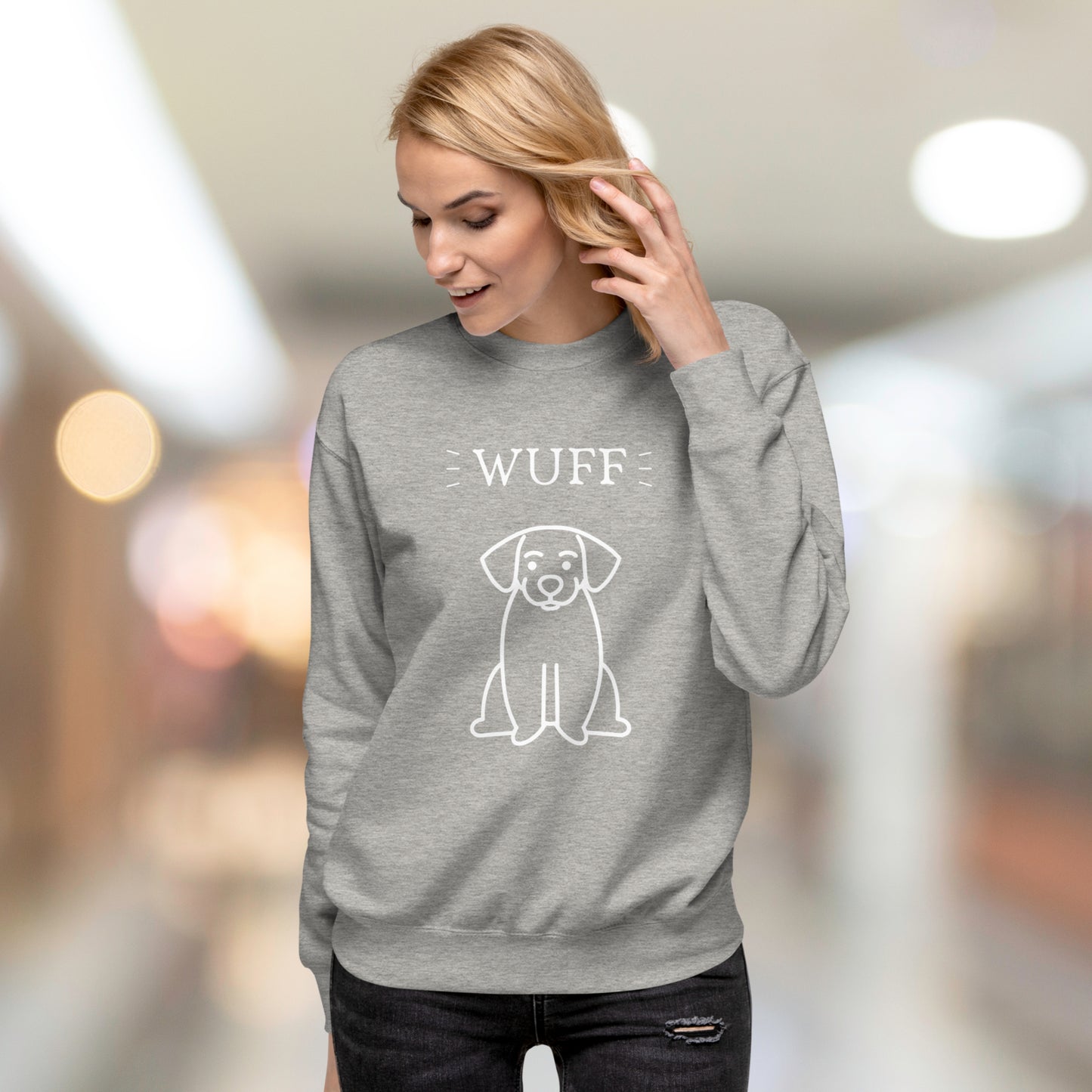 Sweatshirt "Wuff"