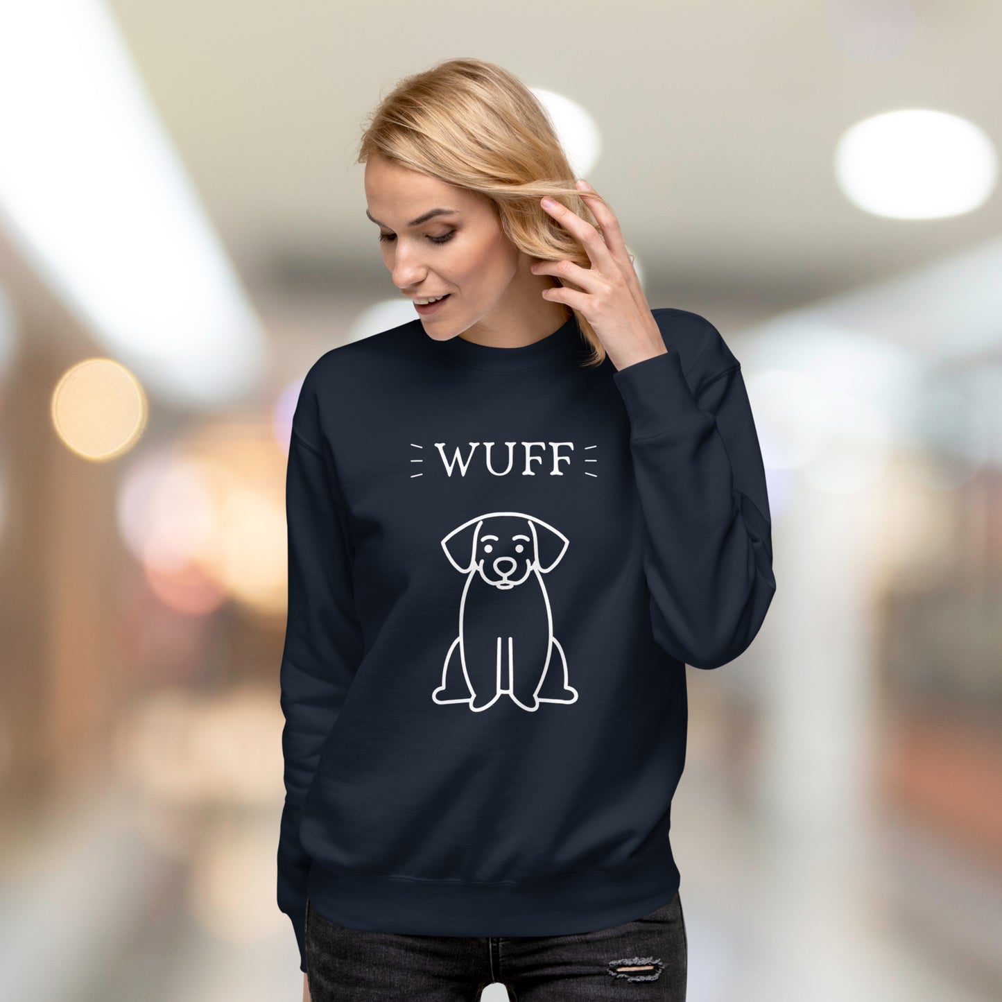 Sweatshirt "Wuff"