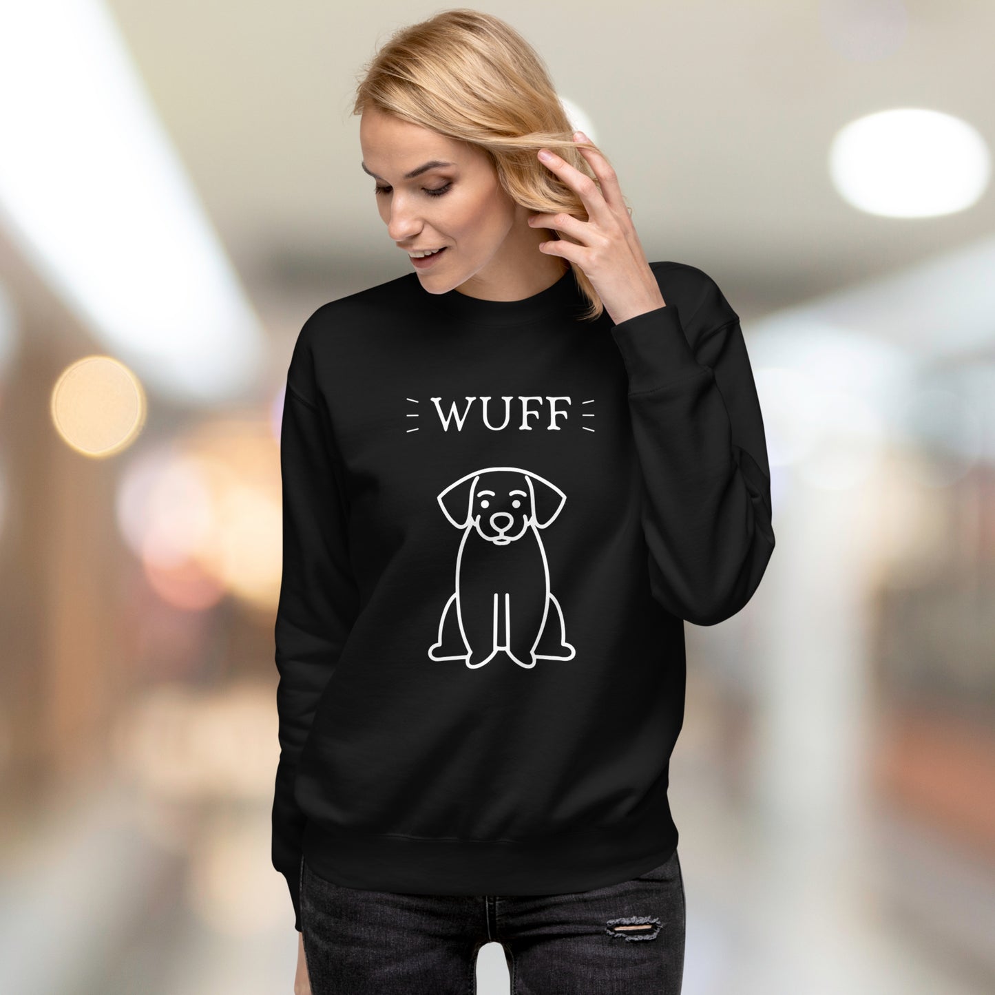 Sweatshirt "Wuff"