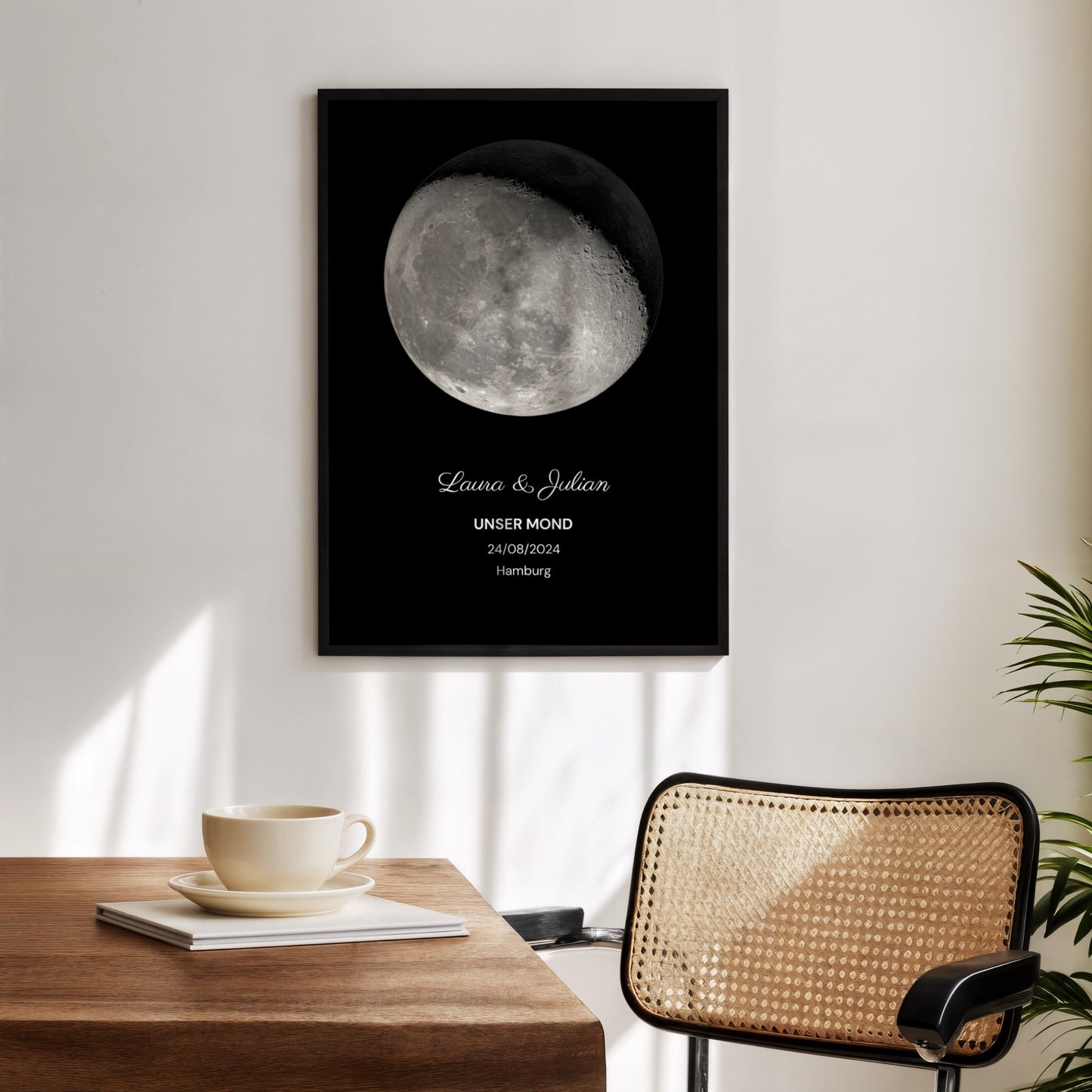 Poster "Unser Mond" Test